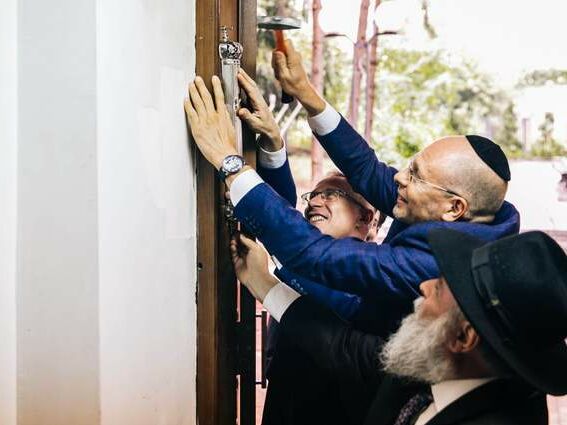 У Києві готують до відкриття новий центр єврейської громади. У підготовці взяв участь посол Ізраїлю