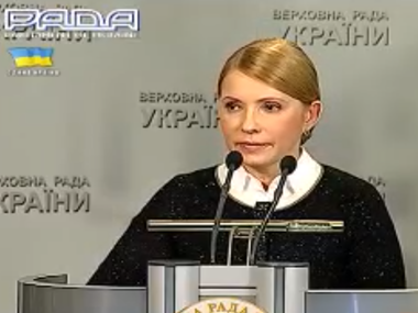 Тимошенко внесет в парламент новый закон о борьбе с коррупцией