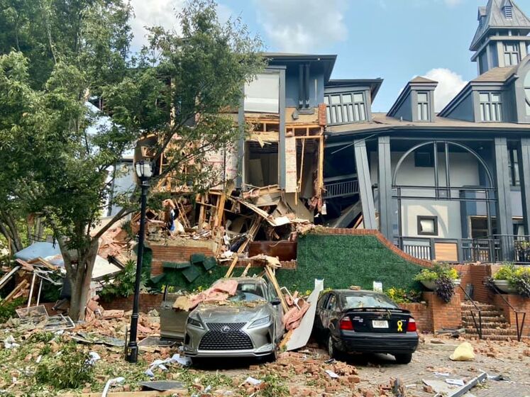 В США взорвался жилой дом, есть пострадавшие