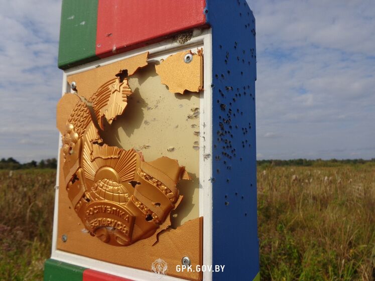 Беларусь заявила об обстреле ее пограничного знака с территории Украины