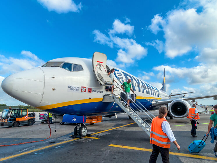 Ryanair планирует расширить количество рейсов в Украине