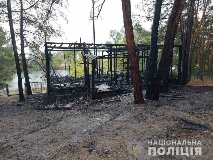 На базе отдыха под Харьковом произошел пожар, есть пострадавшие – полиция
