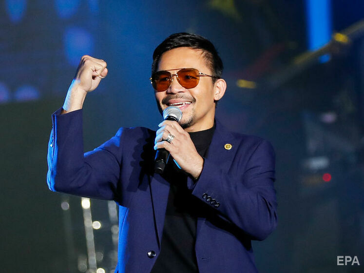 Боксер Пак'яо балотуватиметься на пост президента Філіппін