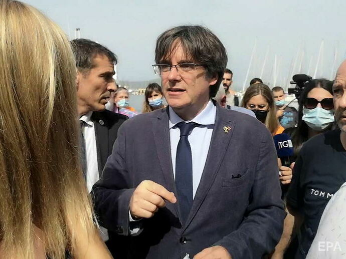 Колишній лідер Каталонії тимчасово повернеться до Бельгії після затримання в Італії