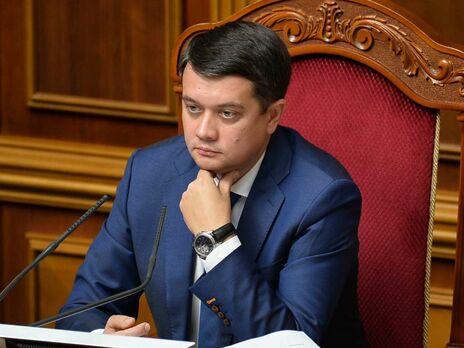 Через два дня в Раде будут голосовать за отзыв Разумкова с поста спикера