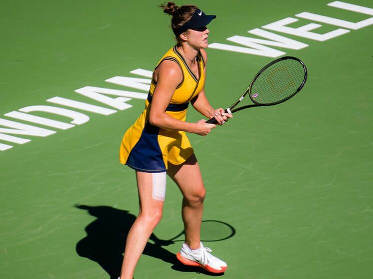 Світоліна поступилася Пегулі в 1/8 фіналу турніру WTA в Індіан-Уеллсі. Українка виграла тільки два гейми