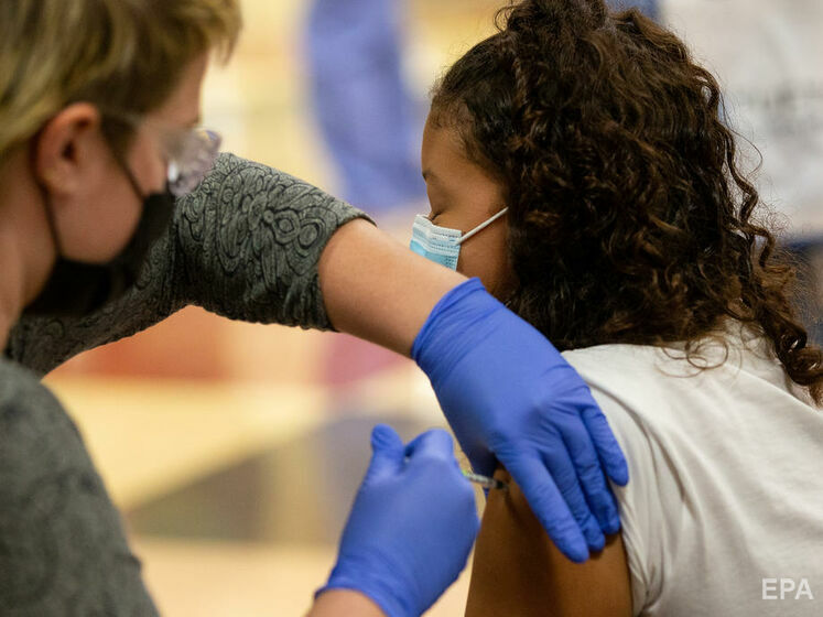 У США хочуть вакцинувати проти COVID-19 приблизно 28 млн дітей від п'яти до 11 років