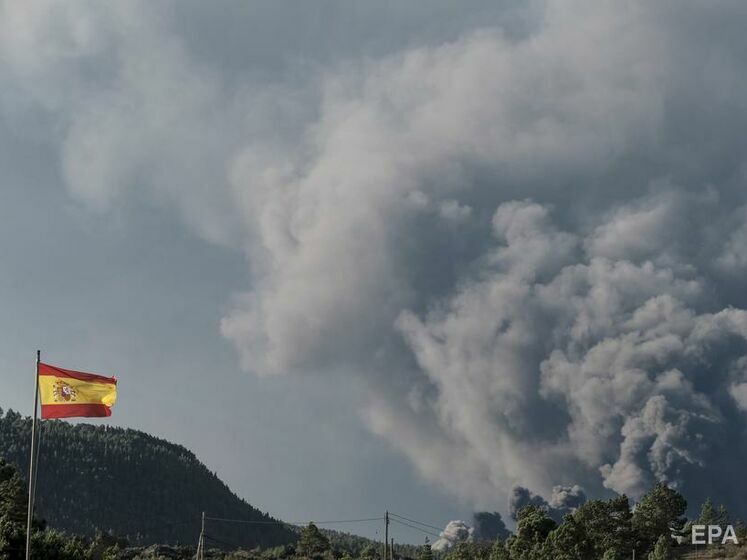 Викиди діоксиду сірки після виверження вулкана на Канарських островах сягнули України – Укргідрометцентр