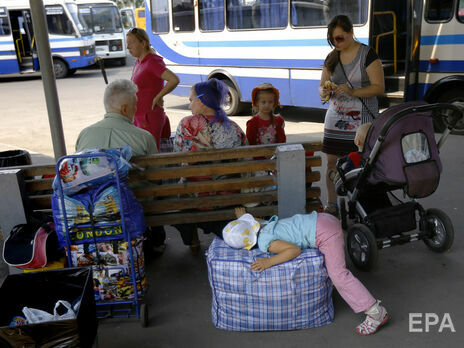 В Україні приблизно 1,4 млн. внутрішніх переселенців