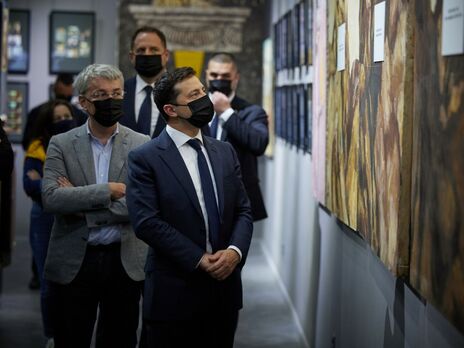 Зеленський заявив, що музей "стає своєрідним магнітом для любителів мистецтва з усього світу"