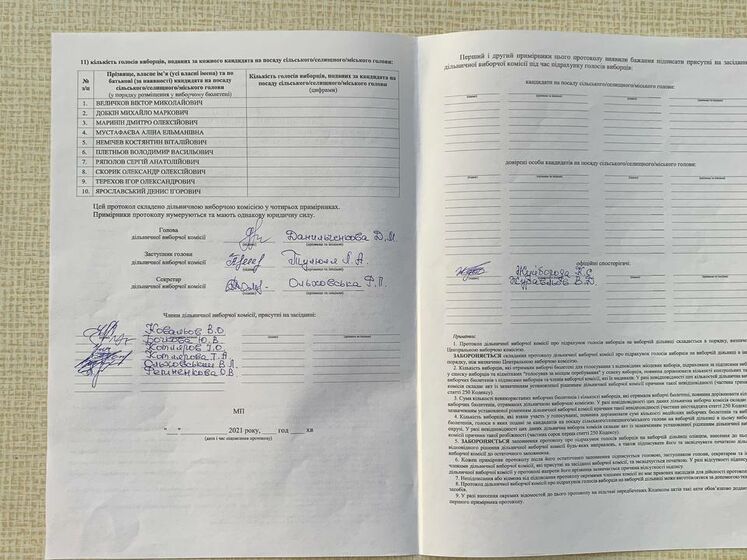 Полиция в Харькове открыла уголовное производство из-за подписания пустого протокола на выборах