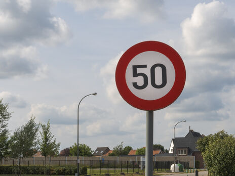 Максимальна дозволена швидкість у Києві до 1 квітня становитиме 50 км/год, на деяких ділянках нижче