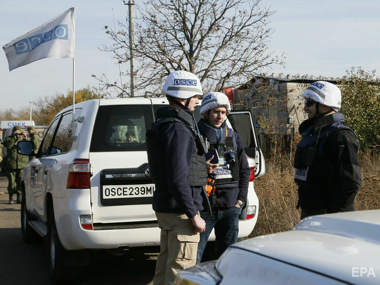 ОБСЕ зафиксировала на Донбассе бронированную военную технику боевиков