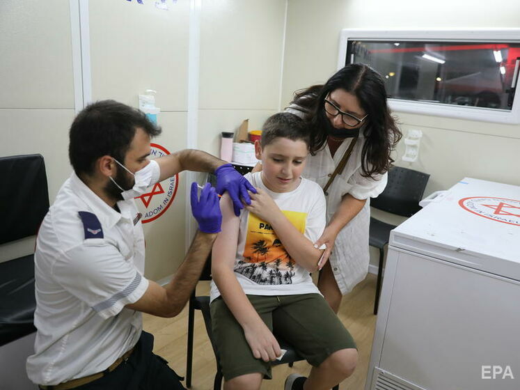 Ізраїль дозволив вакцинацію проти COVID-19 дітей віком від п'яти років