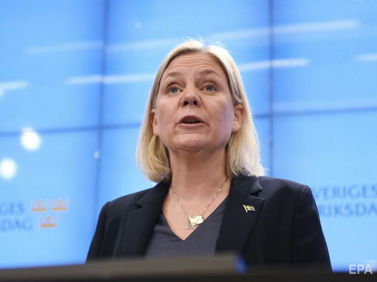 Парламент Швеції обрав Андерссон прем'єр-міністеркою вдруге за шість днів