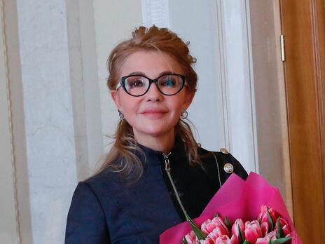 Тимошенко приехала в ВР в наряде от итальянского бренда