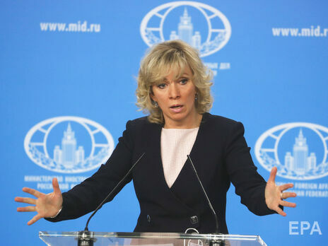 Захарова заявила, що країни Заходу вводять санкції проти Білорусі, щоб створити 