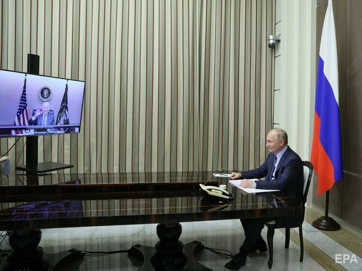 Байден анонсував "тривалі" переговори з Путіним. У Кремлі припустили, що розмова може відбутися до кінця року