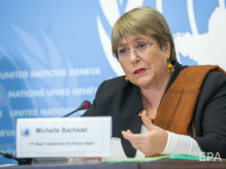 Жителі Казахстану мають право на мирний протест та свободу вираження думок, зазначила Бачелет