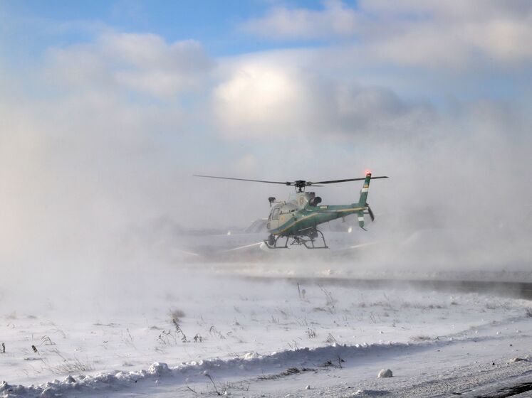 Новые вертолеты Airbus Helicopters патрулируют украинско-белорусскую границу. Видео