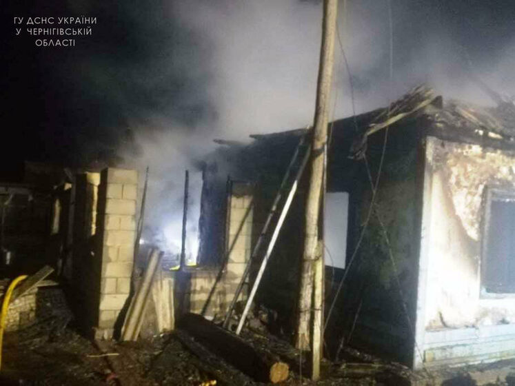 В Черниговской области в результате пожара погибли четыре человека, трое из них &ndash; дети – ГСЧС