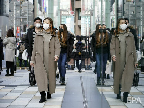 У Японії п'яту добу поспіль фіксують рекордні прирости інфікованих коронавірусом
