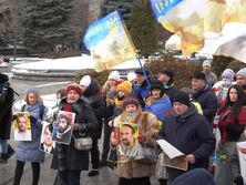В Киеве прошло шествие в память о первых героях Небесной сотни 