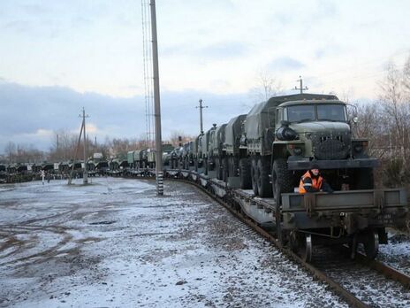 Российские войска прибывают в Беларусь с 18 января