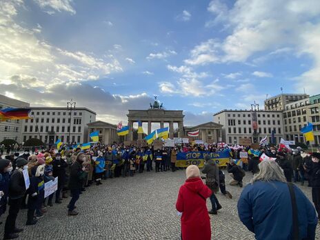Акция "У войны нет границ" прошла в Берлине