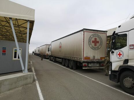 В ОРДЛО передали 63,2 тонны гуманитарного груза