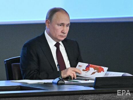 Байден заявив 18 лютого, що має підстави вважати, ніби Путін (на фото) вже ухвалив рішення про вторгнення в Україну