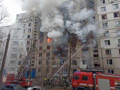 В доме на улице Краснодарской в Харькове горели 27 квартир