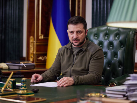 Зеленський (на фото) закликав Путіна до прямих перемовин після початку повномасштабного вторгнення РФ в Україну