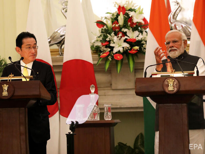 Японія вимагає від Індії чіткої реакції на російське вторгнення в Україну
