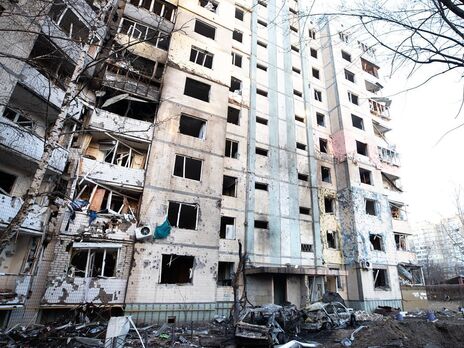 За даними КМДА станом на 21 березня, унаслідок обстрілів окупантами в Києві пошкоджено понад 70 житлових будинків