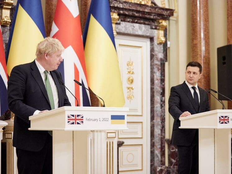 Зеленський і Джонсон обговорили перебіг бойових дій та оборонну допомогу Україні