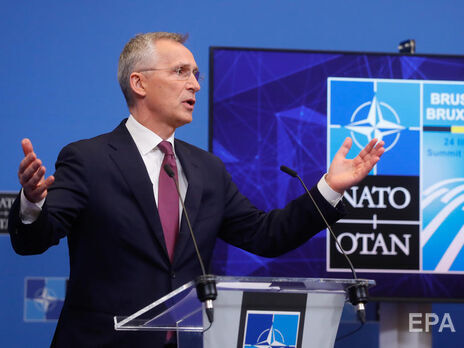 Столтенберг: Членство України в НАТО не стоїть на порядку денному