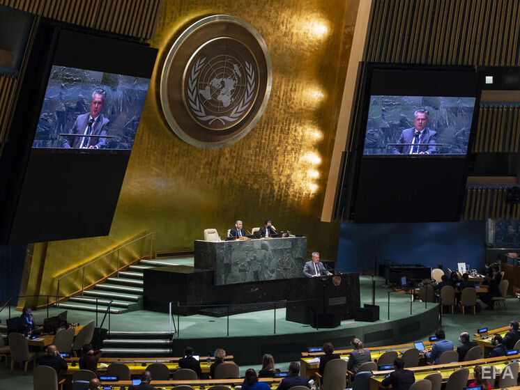 Генеральна Асамблея ООН засудила РФ за створення гуманітарної кризи в Україні та закликала вивести війська
