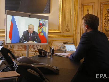 Путин и Макрон провели уже 18 разговоров за четыре месяца