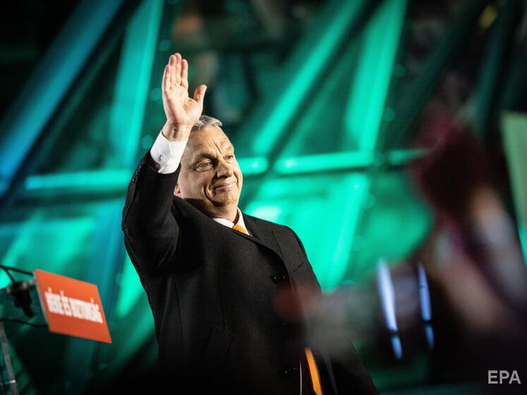 Партия Орбана побеждает на выборах в Венгрии. В своей речи он вспомнил Зеленского и венгров Закарпатья