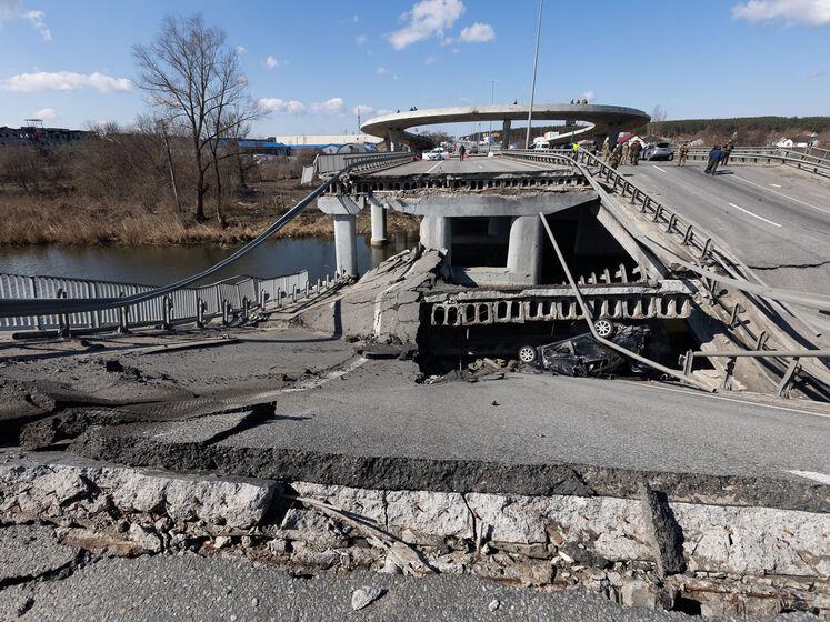На восстановление каждого моста в Киевской области нужно два-три месяца – Кубраков