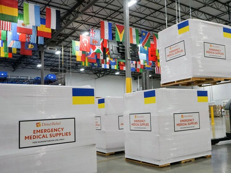 Минздрав Украины получил от партнеров 76 тонн лекарств