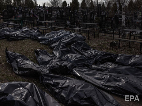 Лише у Бучі російські військовослужбовці вбили приблизно 320 мирних жителів