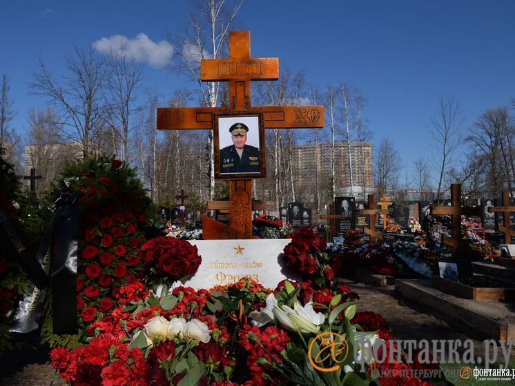 В Україні загинув черговий російський генерал, його поховали у Санкт-Петербурзі