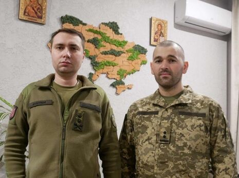 Василюк (праворуч) зустрівся з Будановим (ліворуч), розповіли в українській розвідці