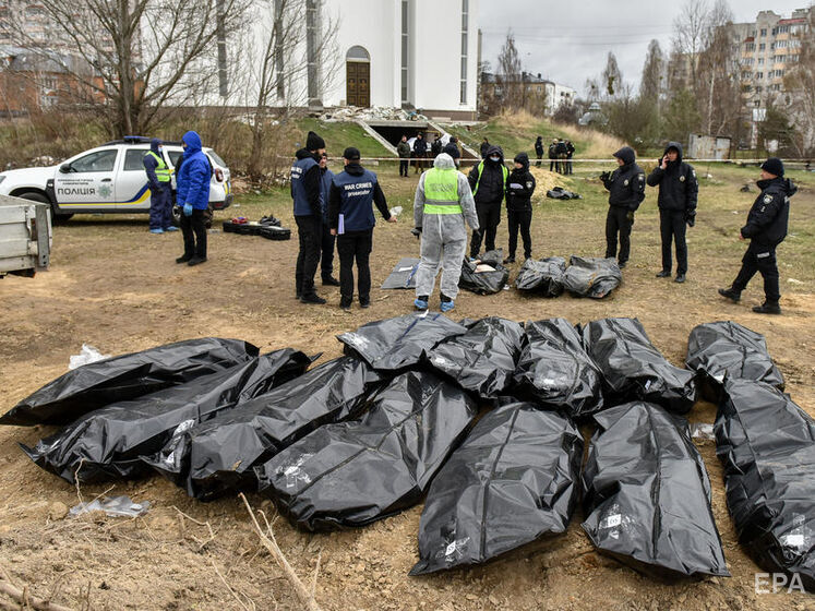 У Київській області виявлено вісім масових поховань мирних жителів, убитих окупантами з РФ – поліція