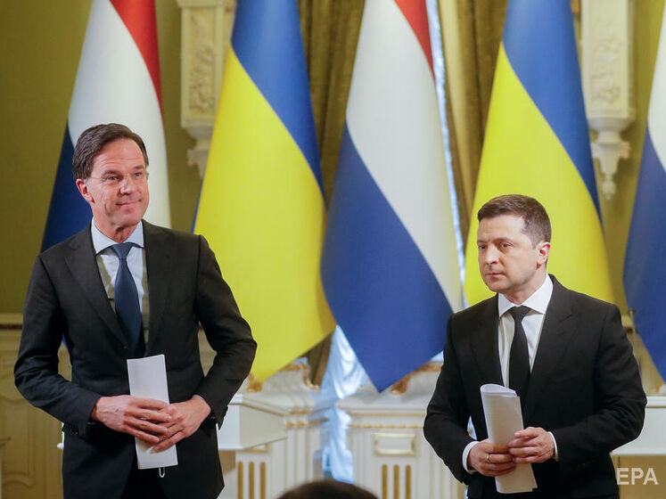 Зеленский и Рютте договорились, что Нидерланды помогут Украине собирать доказательства российских преступлений