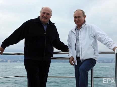 Лукашенко (ліворуч) закликав інші країни приєднатися до них та дістати "серйозний ефект"