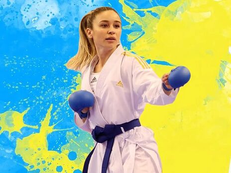 Через несколько лет Украина примет чемпионат Европы по карате. На фото вице-чемпионка Олимпиады Анжелика Терлюга