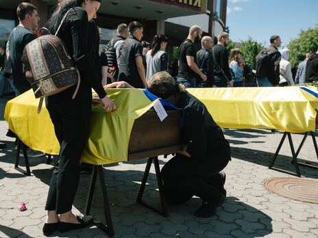 Церемонія прощання із загиблими бійцями КОРД у Вінниці